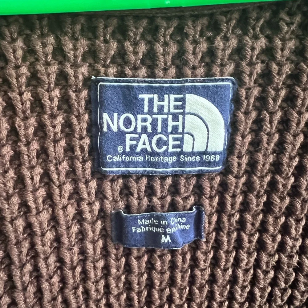 The North Face Mens Brown Full Zip Cardigan